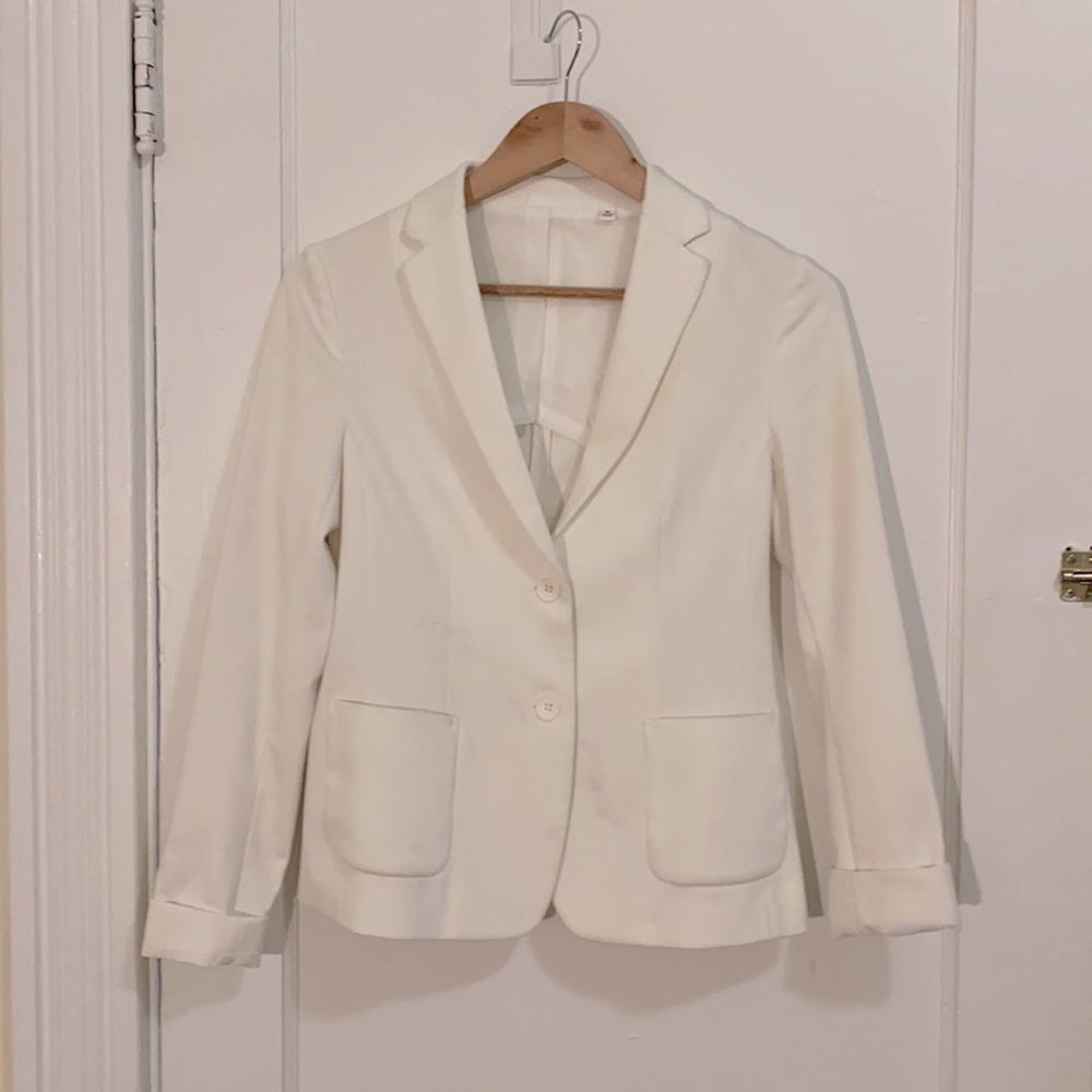 White Blazer XS